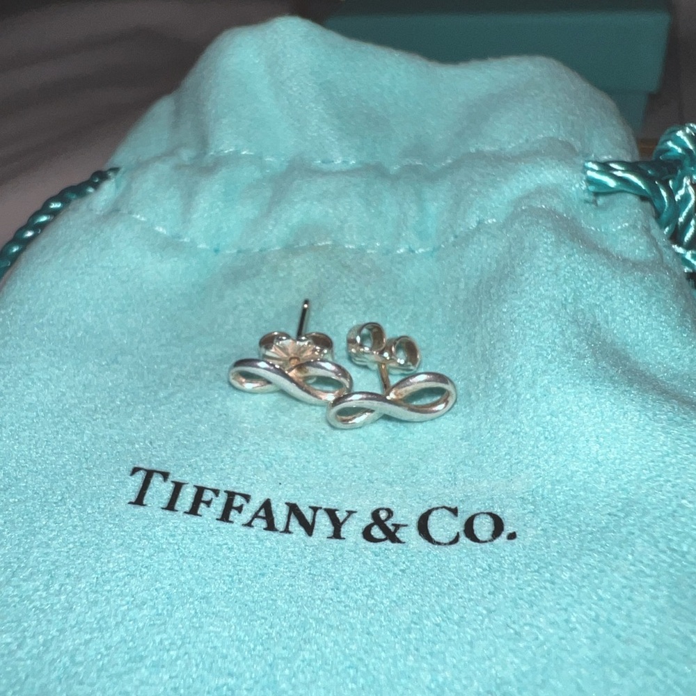 Tiffany and Co Infinity Stud Earrings